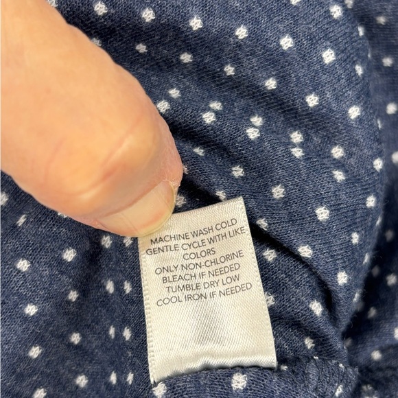 CJ Banks Women's Sweatshirt Blue/White NWT 3X - Picture 5 of 5